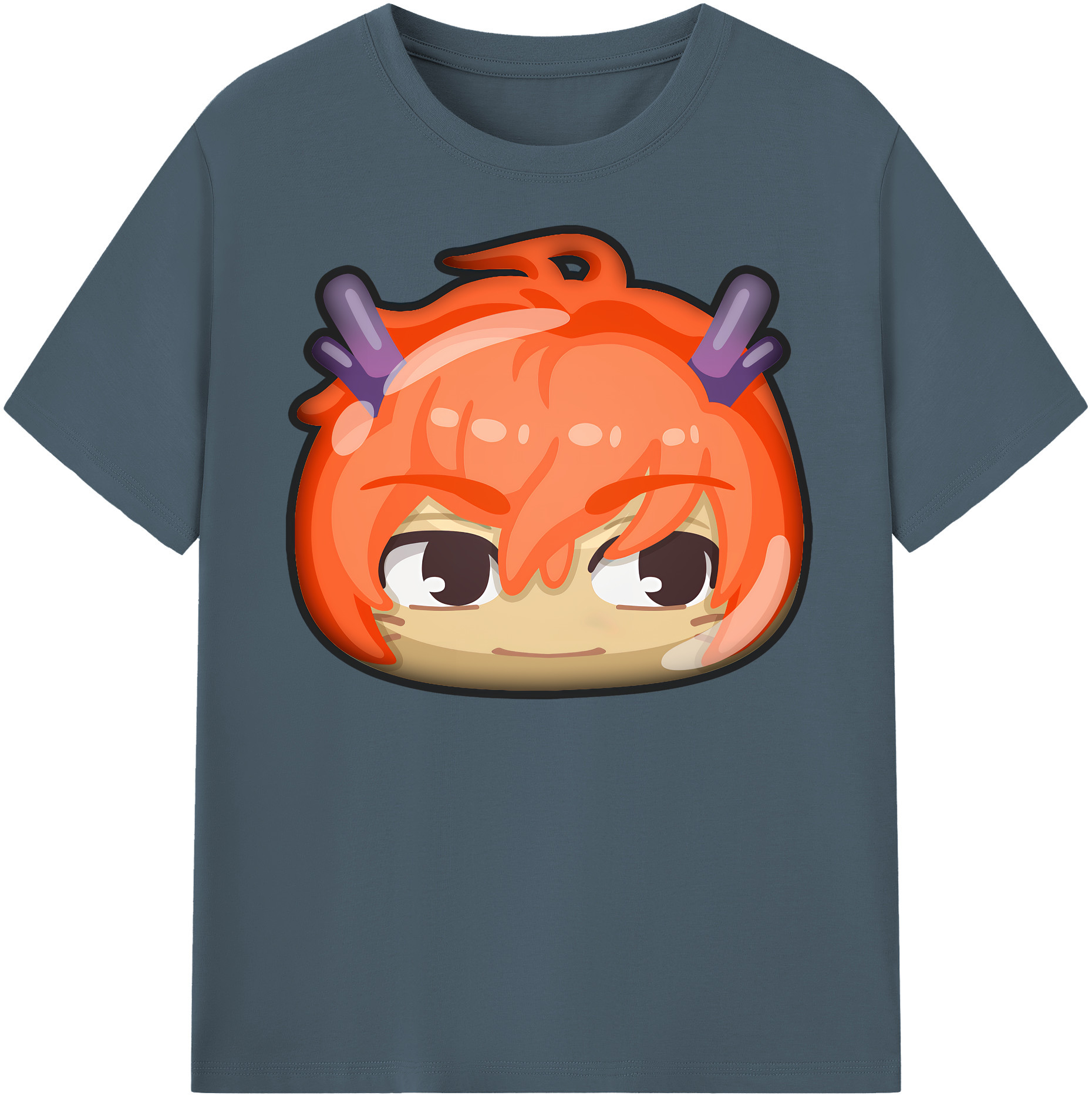 （画像用） 妖怪ウォッチ Yo-kai Watch 綿100％半袖Tシャツ（フロントプリント）